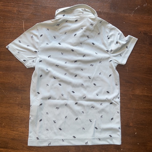 Swannies Juniors Legend Polo Slate XS Boys Youth Y6/7 - Picture 5 of 6